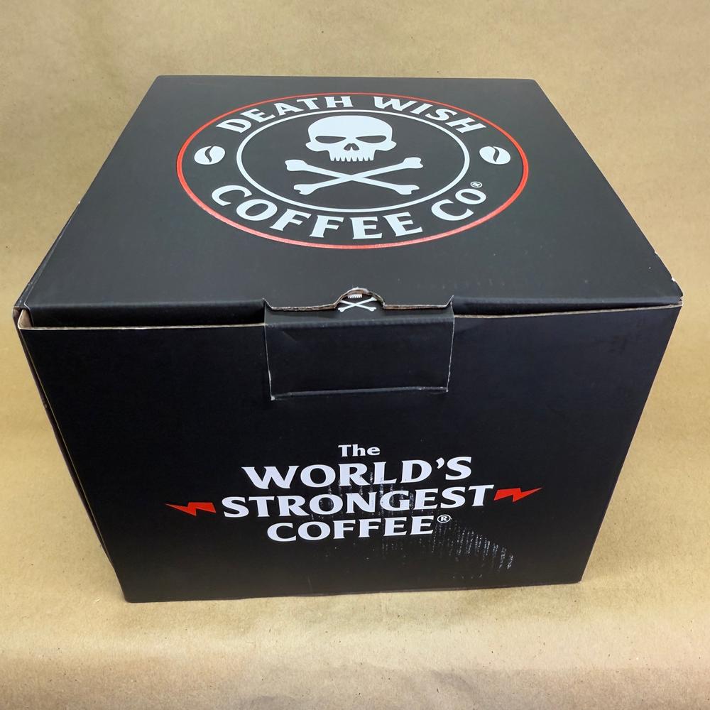 Death Wish Coffee Valentine Deady Bear Deneen Pottery Mug NIB-2017 #521/5000