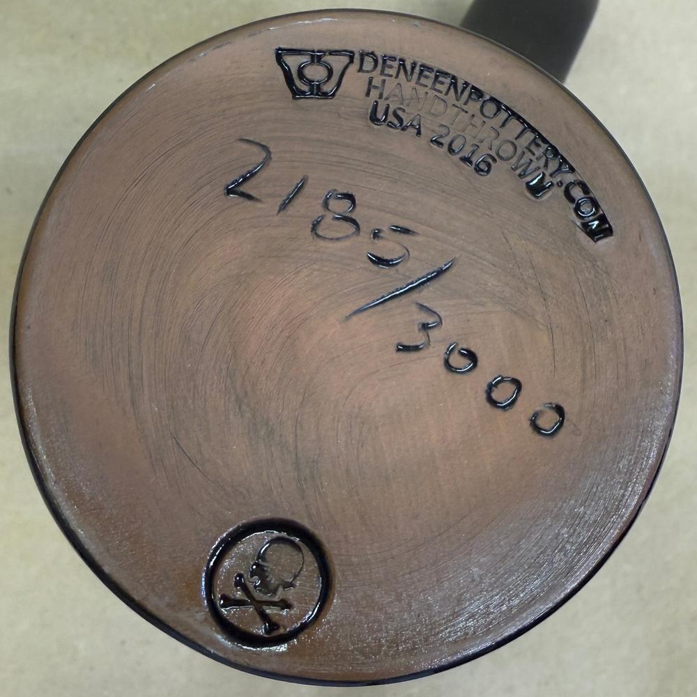 Death Wish Coffee Horny Lil Devil Deneen Pottery Mug NIB-2016 #2185/3000