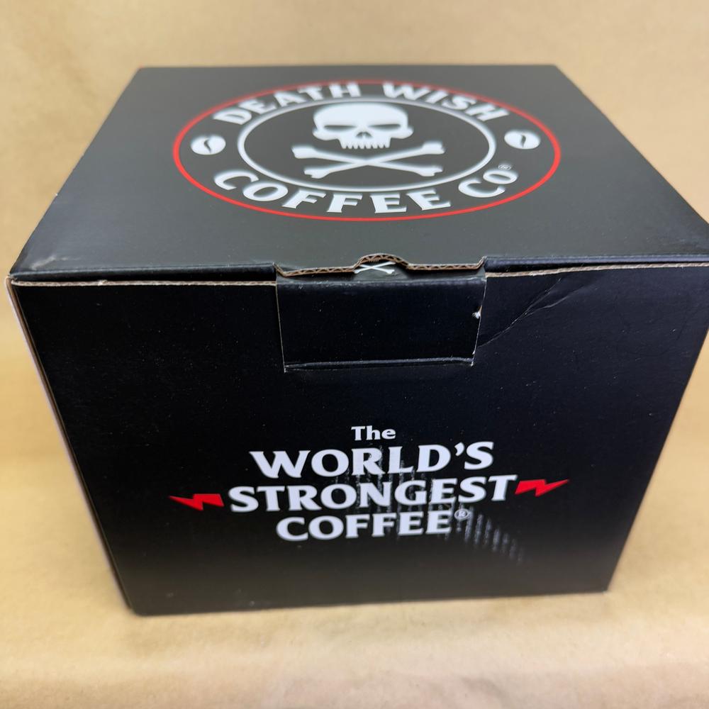 Death Wish Coffee Horny Lil Devil Deneen Pottery Mug NIB-2016 #2185/3000
