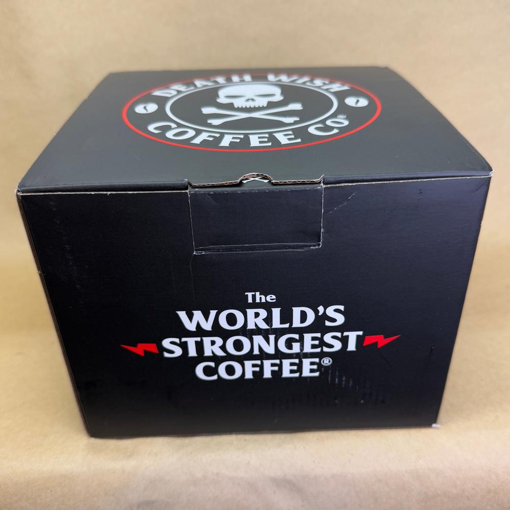 Death Wish Coffee Saratoga Drunk Max Grinch Deneen Pottery Mug NIB-2016 #5/500