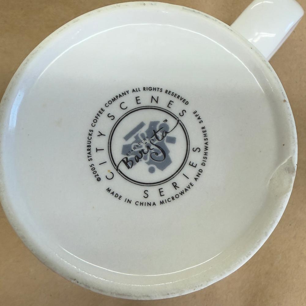 Starbucks City Scene Series Detroit Mug-2005