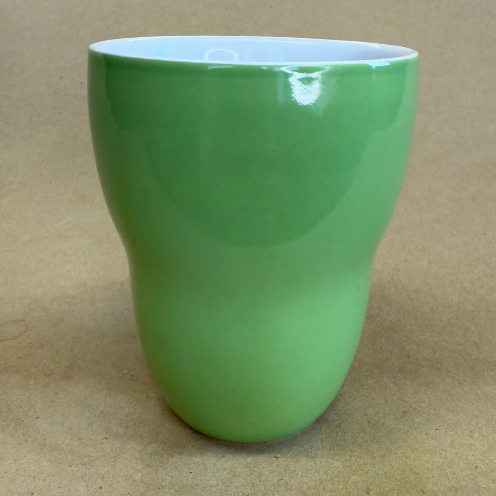 Starbucks By Aida Double Walled No Handle Green Mug-2008