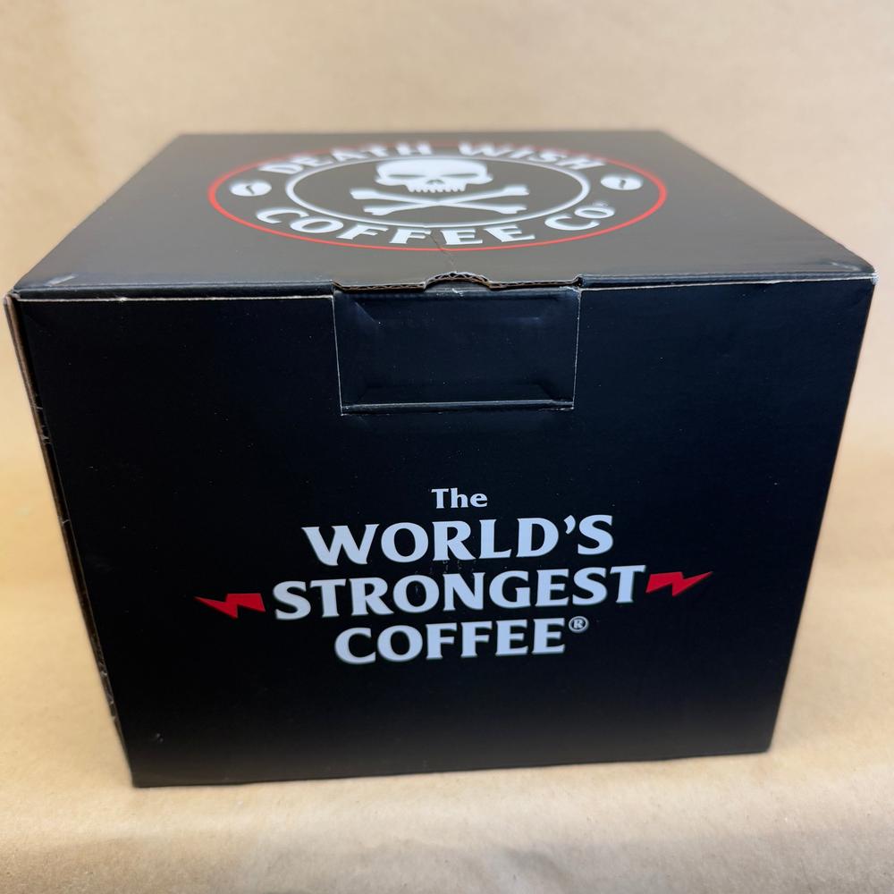 Death Wish Coffee Horny Lil Devil Deneen Pottery Mug NIB-2017 #137/5000