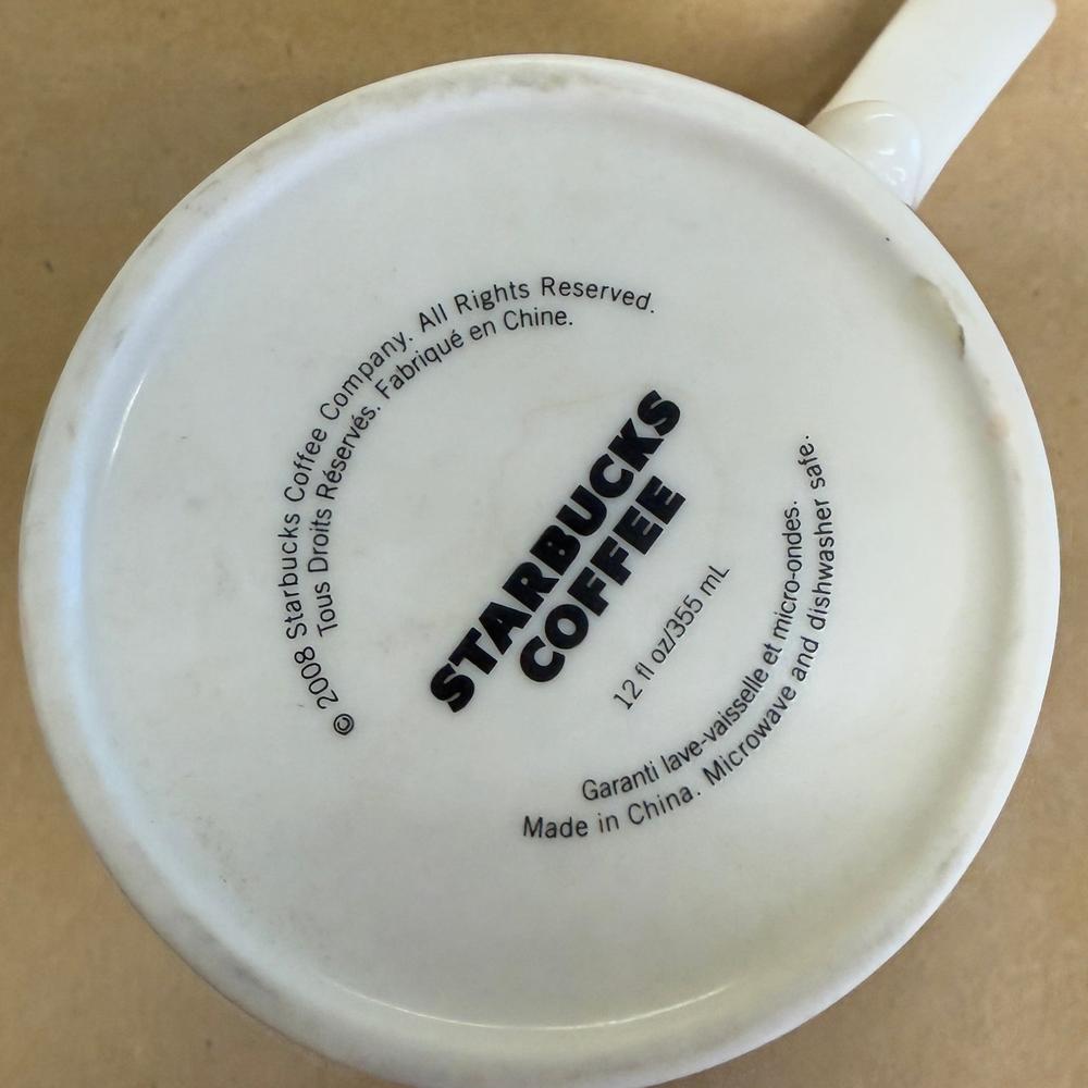 Starbucks Copper Siren Split Tail Mug-2008