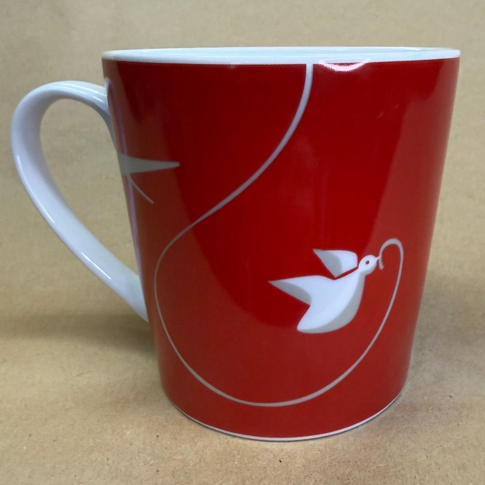 Starbucks Red Partridge with Christmas Ornaments Mug-2011