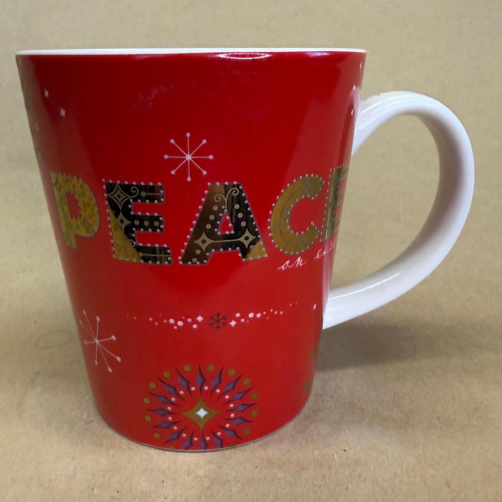 Starbucks Holiday 2006 Peace Mug