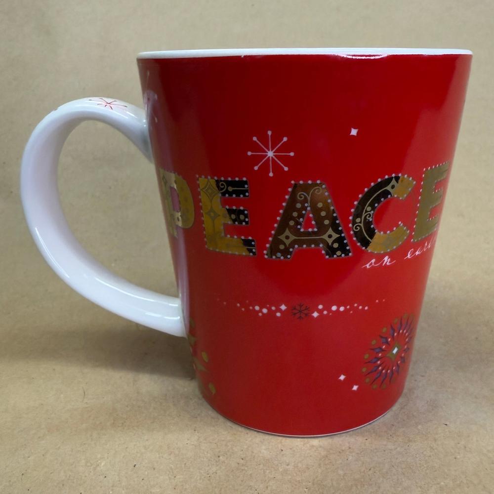 Starbucks Holiday 2006 Peace Mug