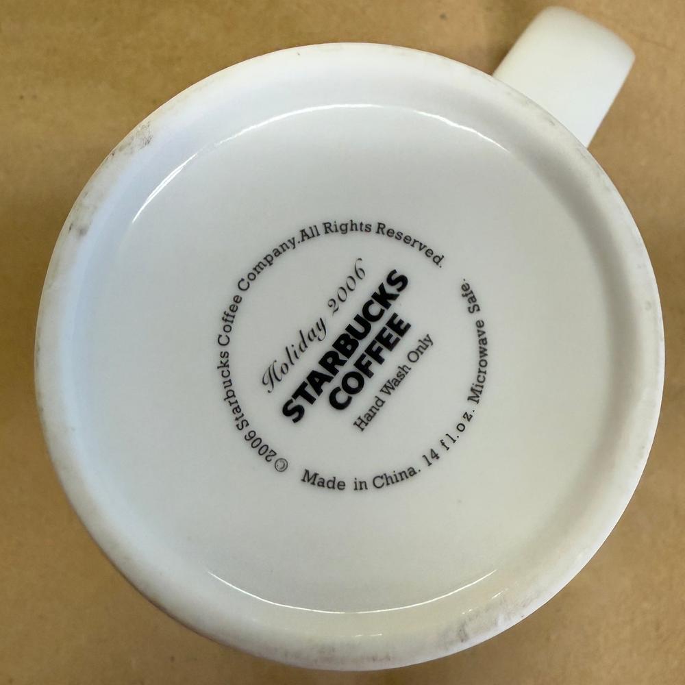 Starbucks Holiday 2006 Noel Mug