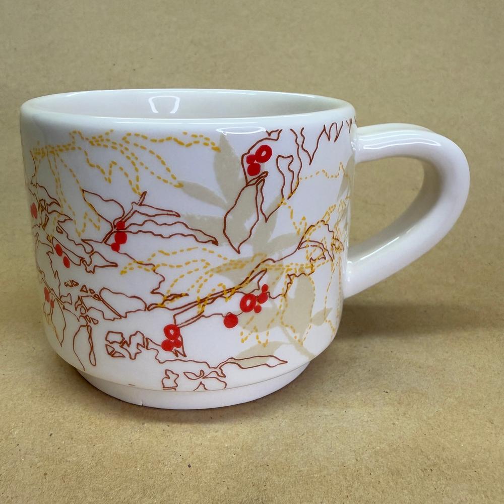 Starbucks Coffee Bean Plant Holiday Mug-2009