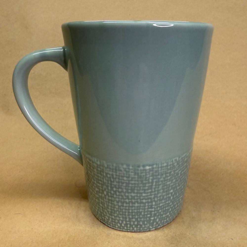 Starbucks Sea Green Basket Weave Texture Tall Mug-2006