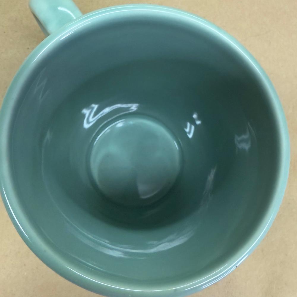 Starbucks Sea Green Basket Weave Texture Tall Mug-2006