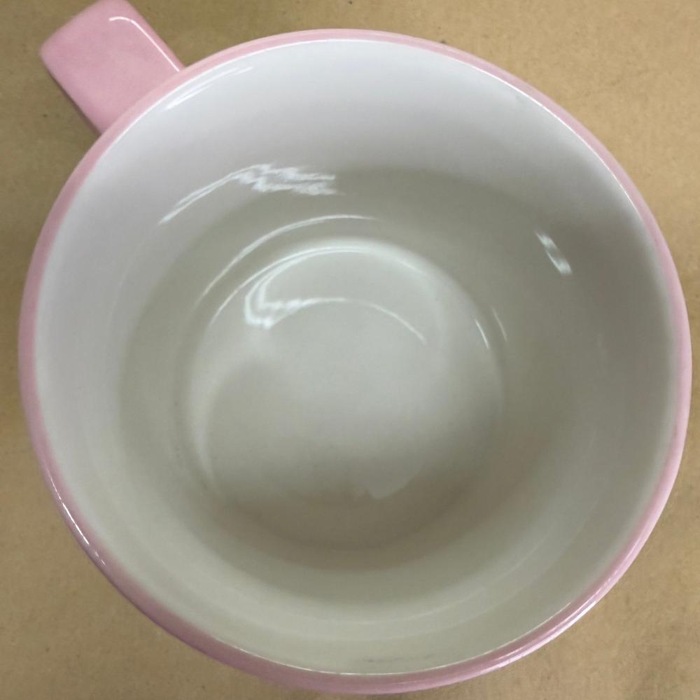 Starbucks Barista Green & Pink Mosaic Tile Mug-2004