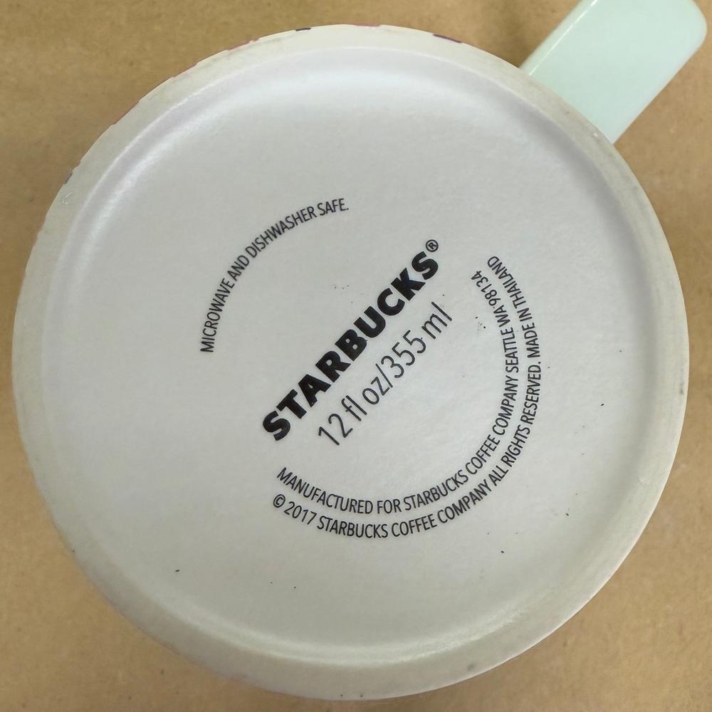 Starbucks Valentine Mint Green Watercolor Mug-2017