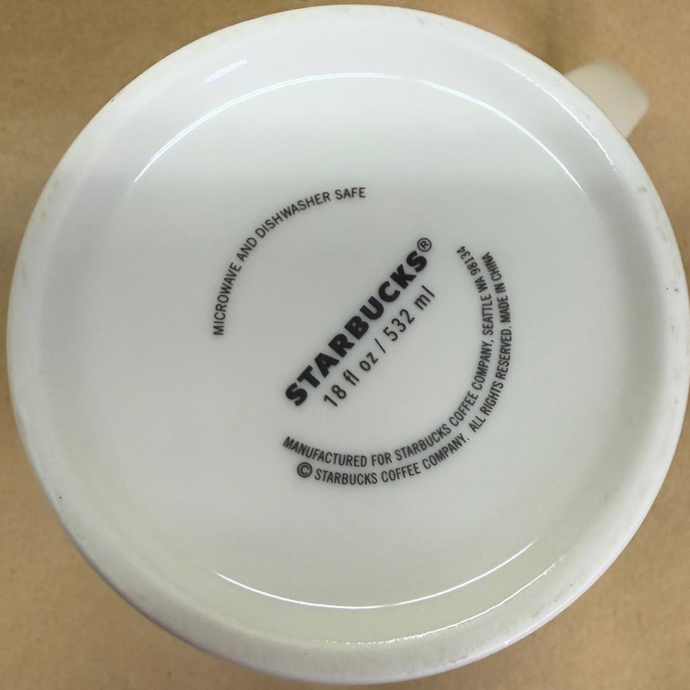 Starbucks Geometric Christmas Tree Mug