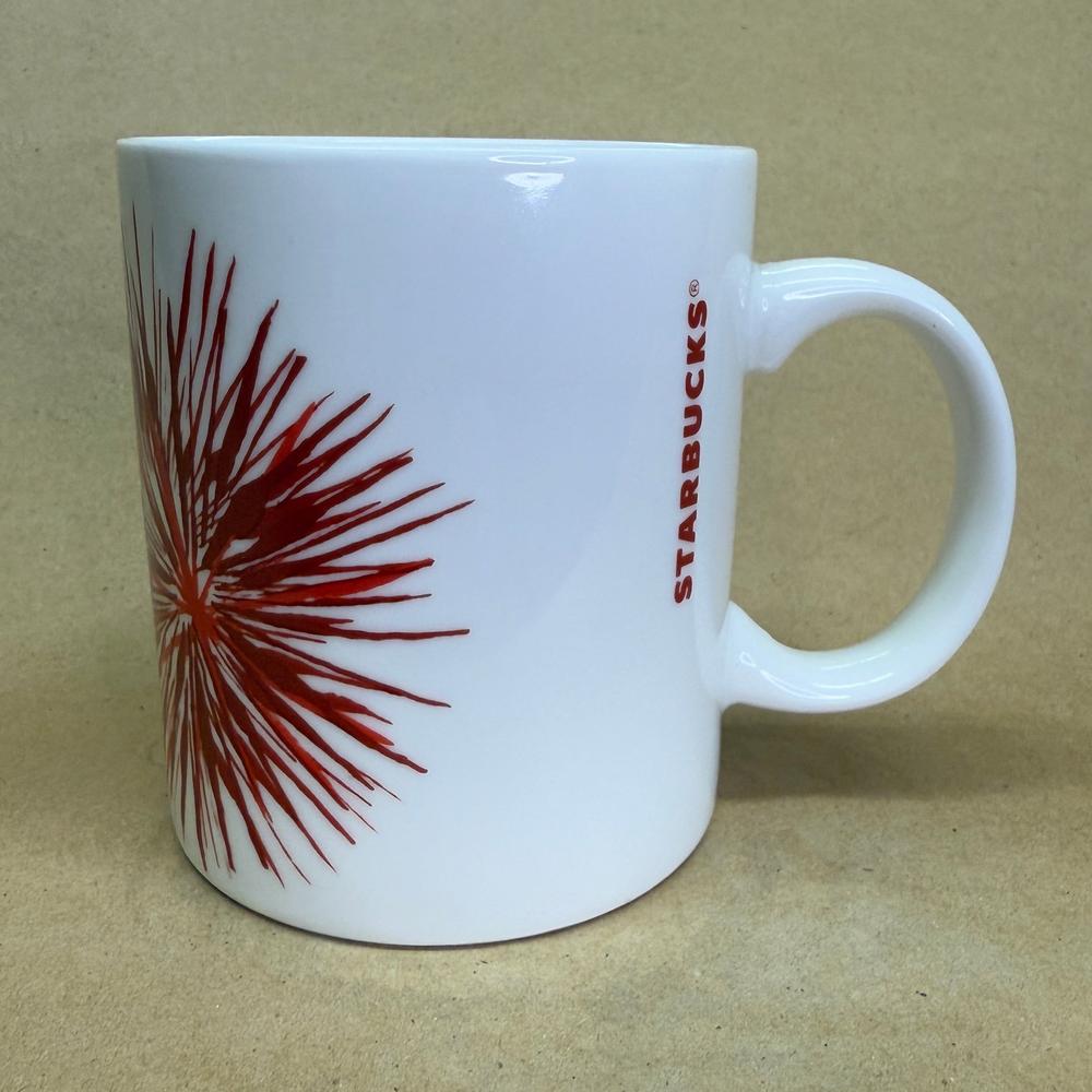 Starbucks Red Starburst Fireworks Mug-2014