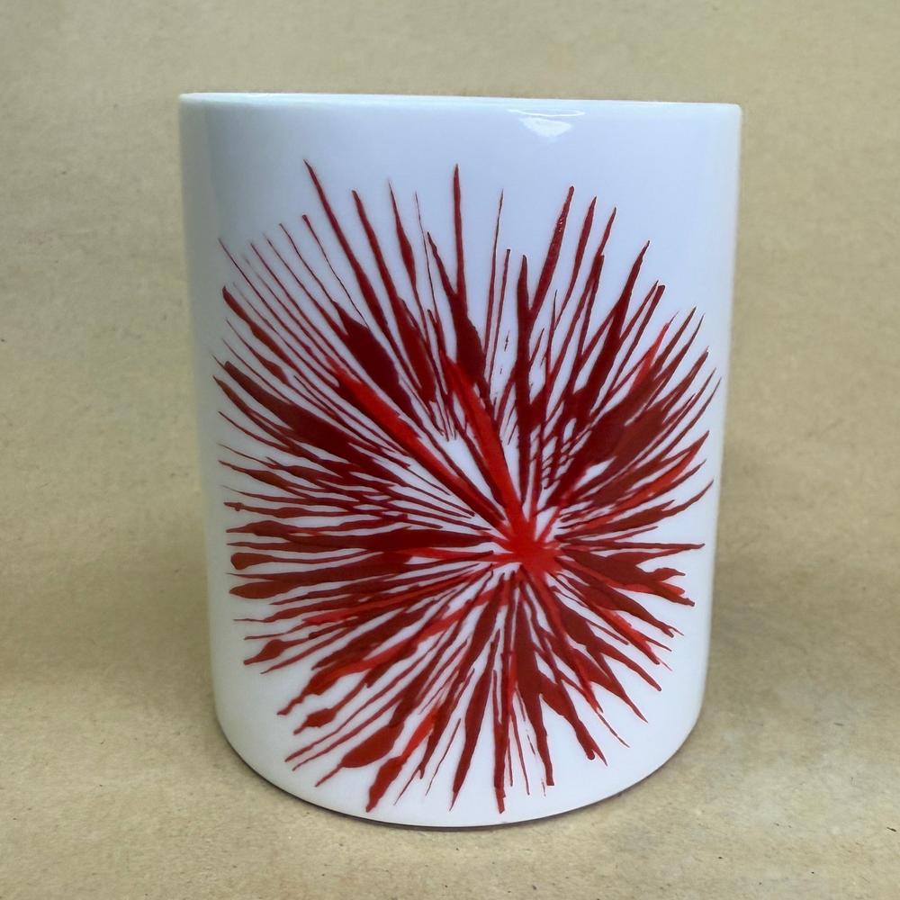 Starbucks Red Starburst Fireworks Mug-2014