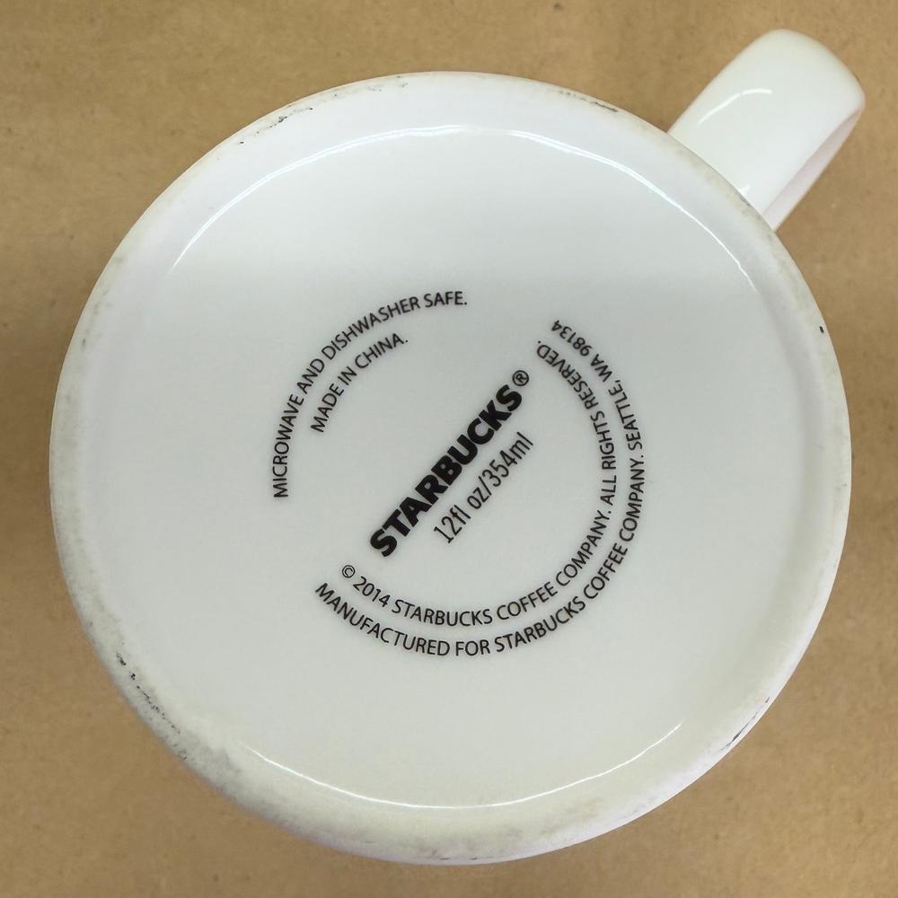 Starbucks Red Starburst Fireworks Mug-2014