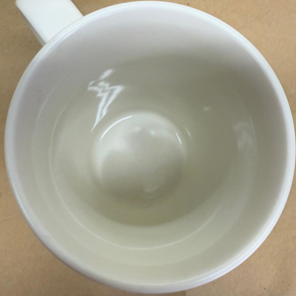 Starbucks White Tall Mug-2012