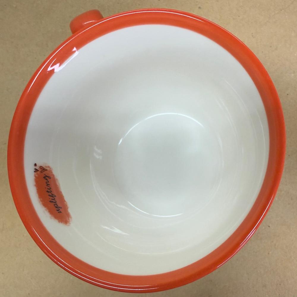 Starbucks Orange Tiger Lily Uplifting Mug-2006