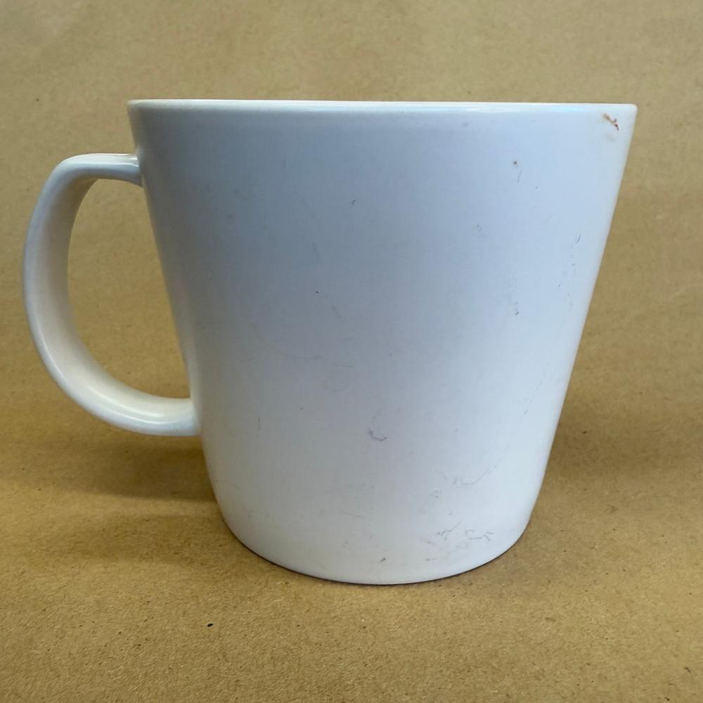 Starbucks White with Etched Siren Mug-2015