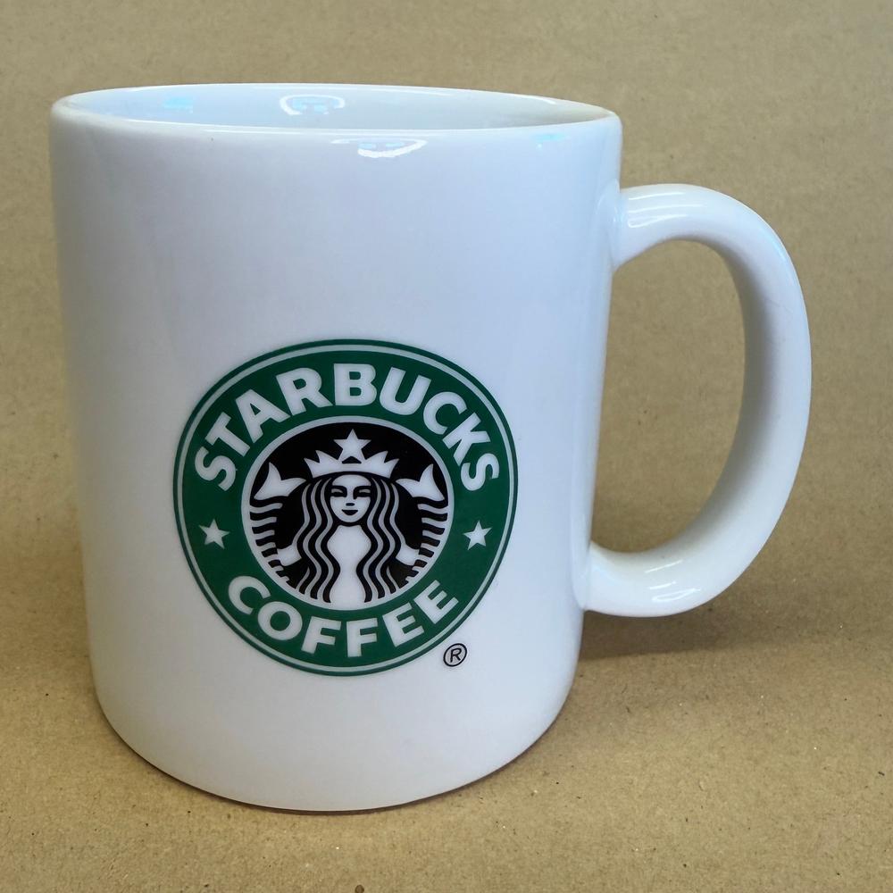 Starbucks White with Siren Logo Mug-2004