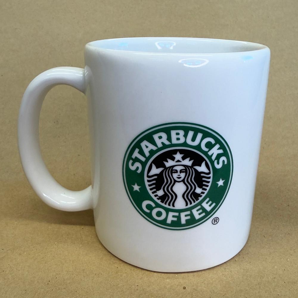 Starbucks White with Siren Logo Mug-2004