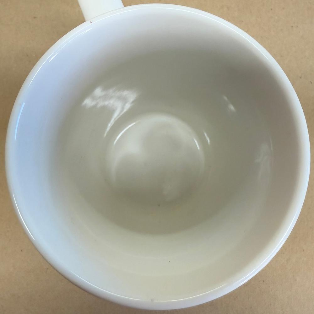 Starbucks White Tall 12 Ounces Mug-2010