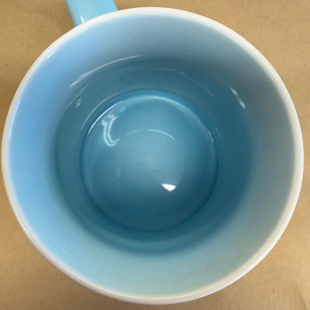 Starbucks Light Blue Coffee Related Words Mug-2007