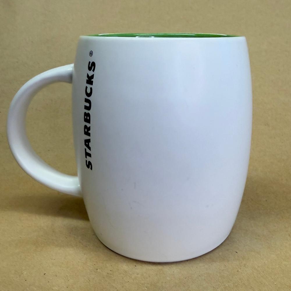 Starbucks Etched Siren Green Interior Mug-2011