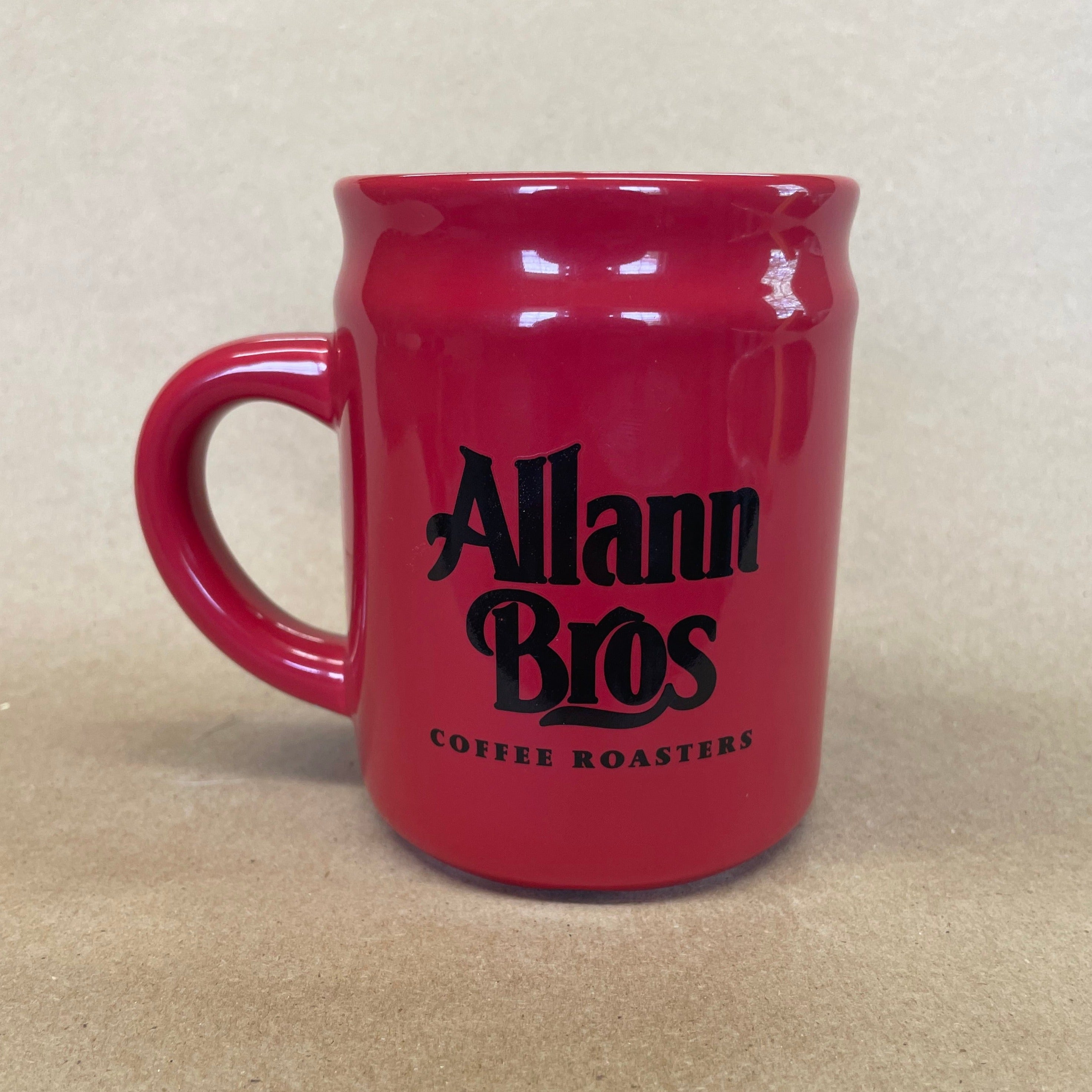 Allann Bros Coffee Roasters Red Mug