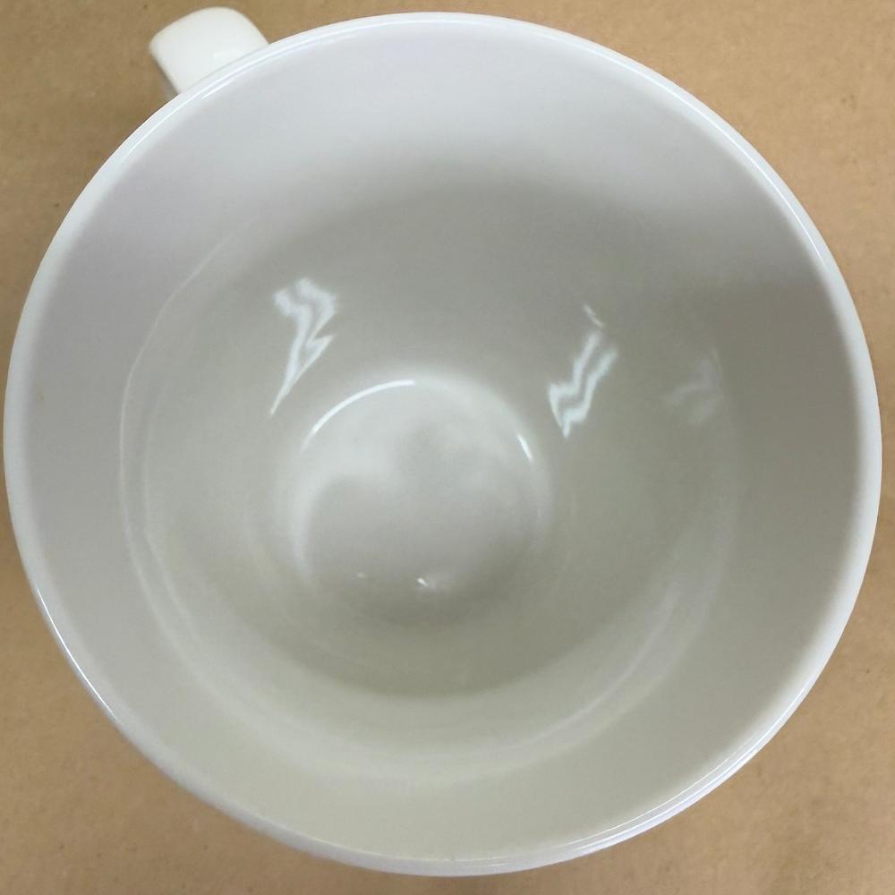 Starbucks Tall White with Gold Snowflakes Holiday Mug-2016