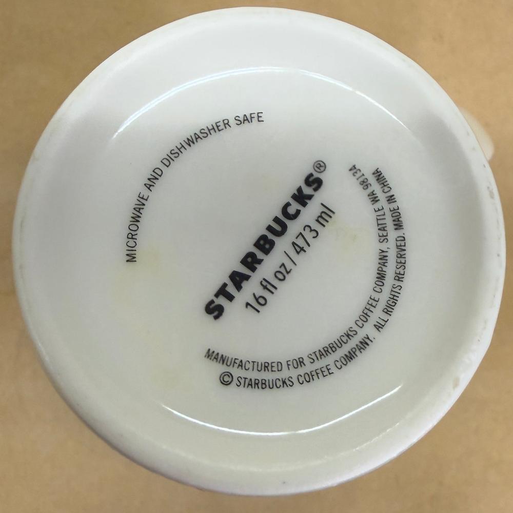 Starbucks Tall Christmas Tree Triangle Mug-2017