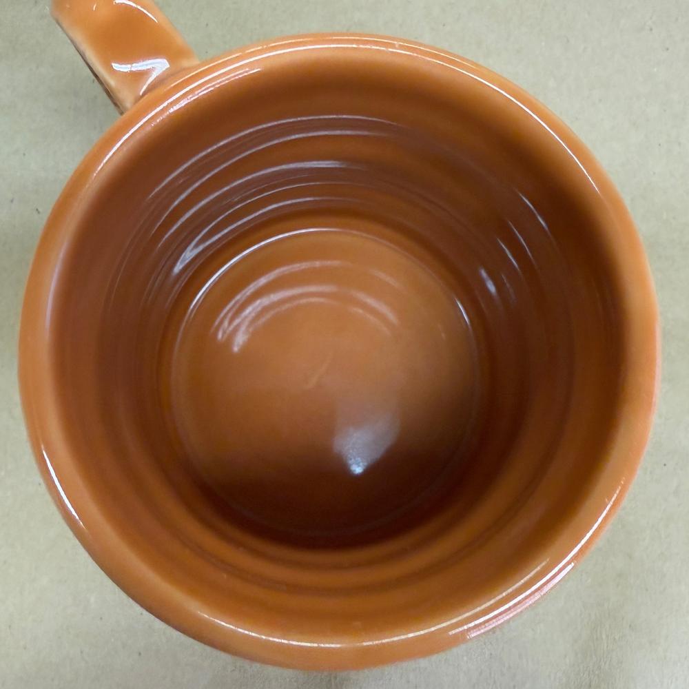 Starbucks Light Brown Ribbed Barrel Mug-2005