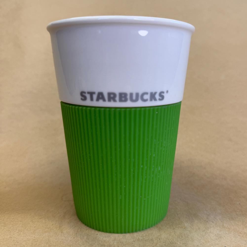 Starbucks New Bone China Green Silicon Tumbler-2012