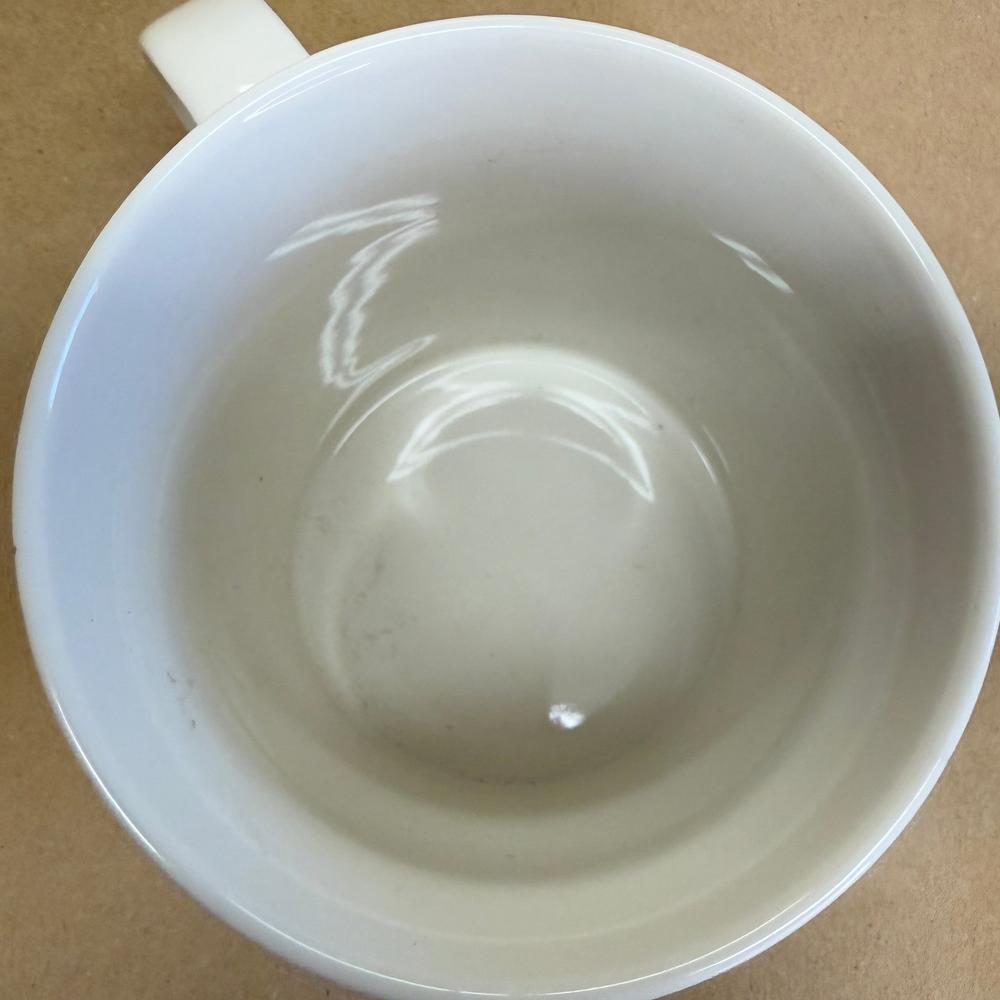 Starbucks White with Gold Ornaments Mug-2012