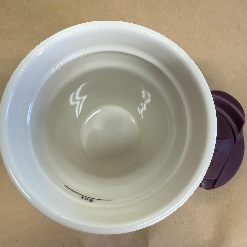 Starbucks White and Brown Silicon Grip Tumbler-2014