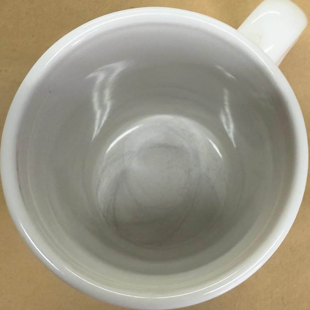 Caribou Coffee White Large Old Logo Mug