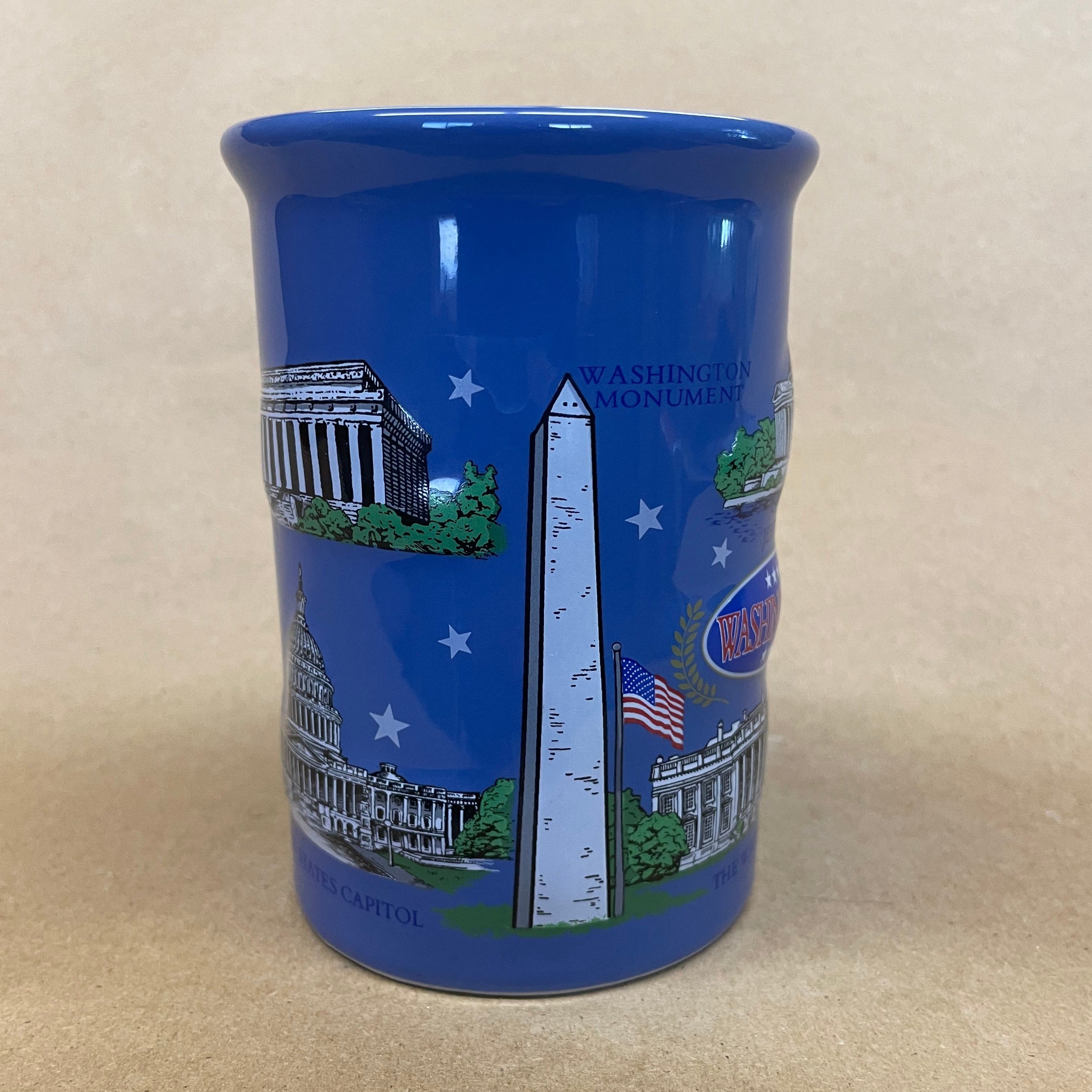 Washington DC Landmarks Embossed Mug