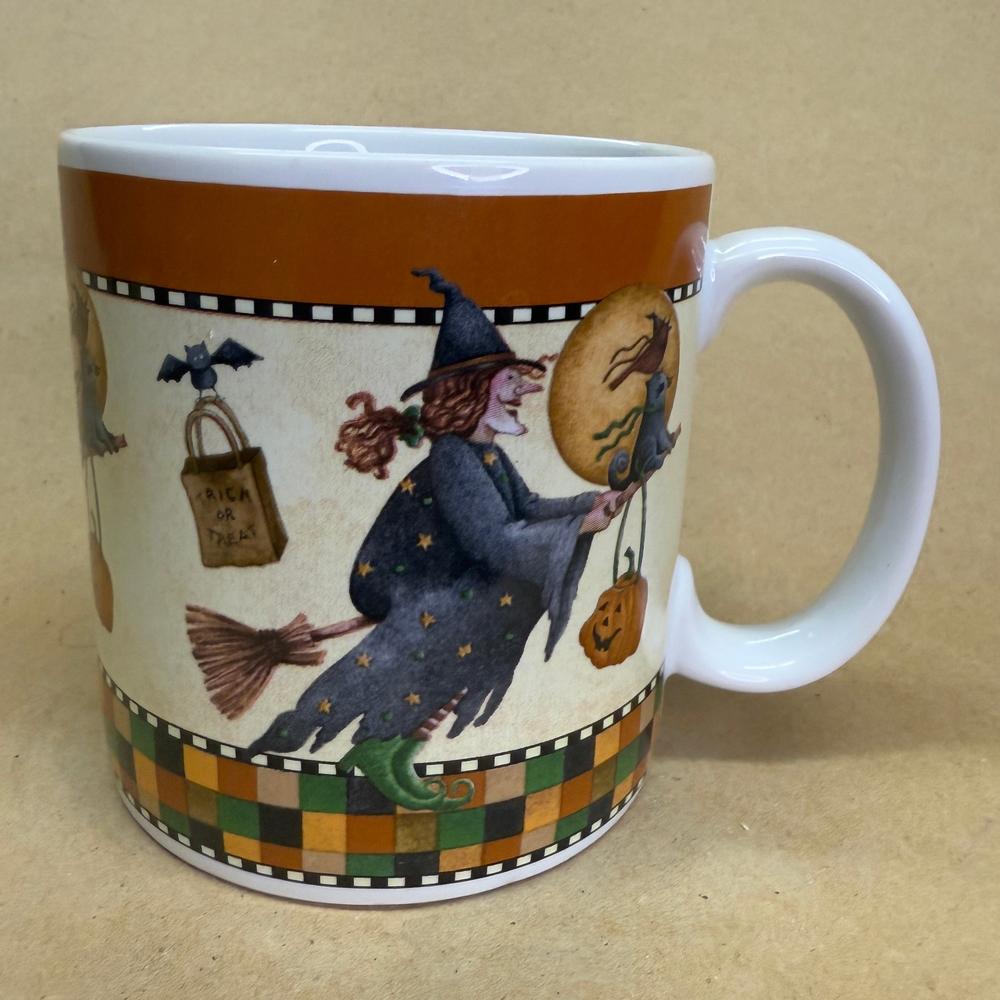 Sakura Debbie Mumm Halloween Witch Mug-1998