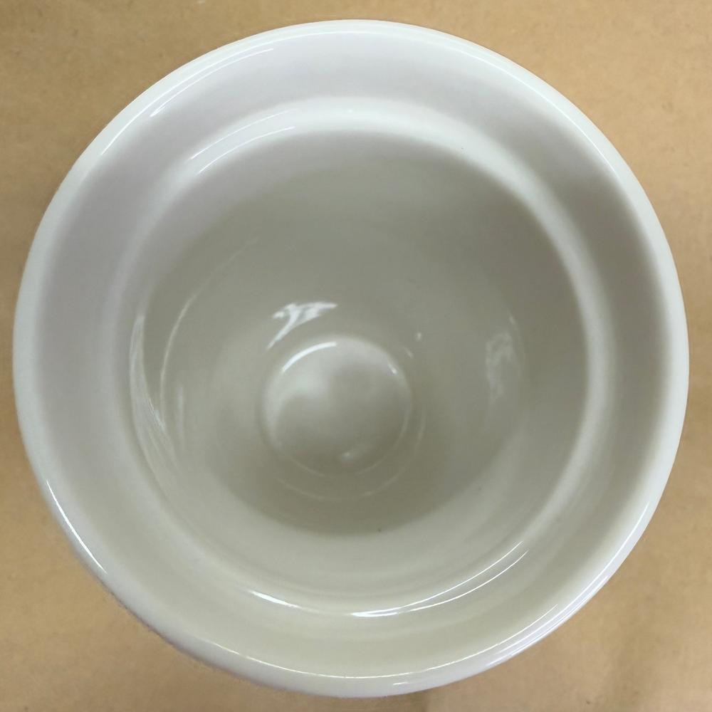 Starbucks White Silver Studded Ceramic Tumbler-2014