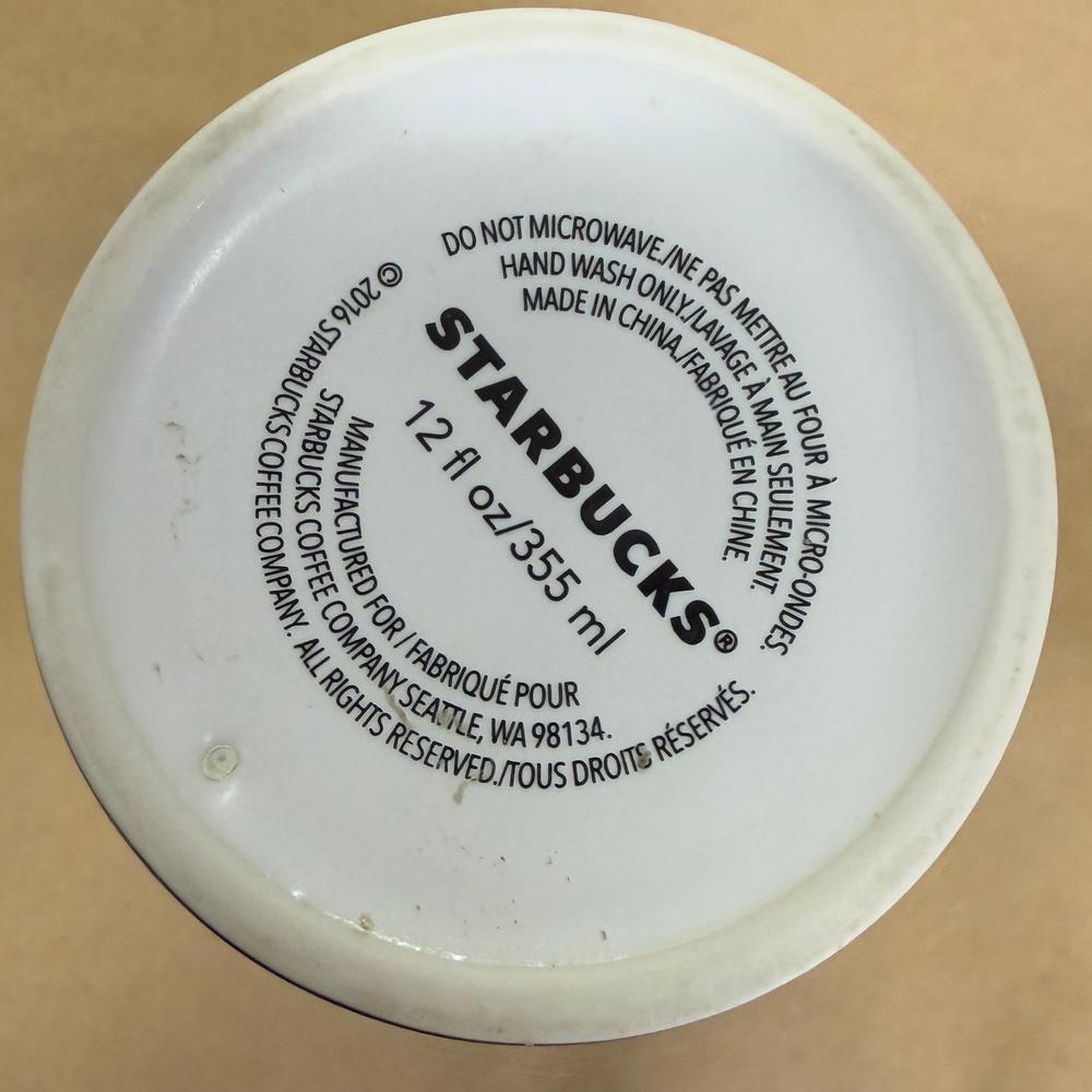 Starbucks Black Matte Siren Tumbler-2016