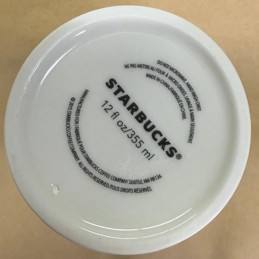 Starbucks Dot Collection Green Finger Paint Tumbler-2015