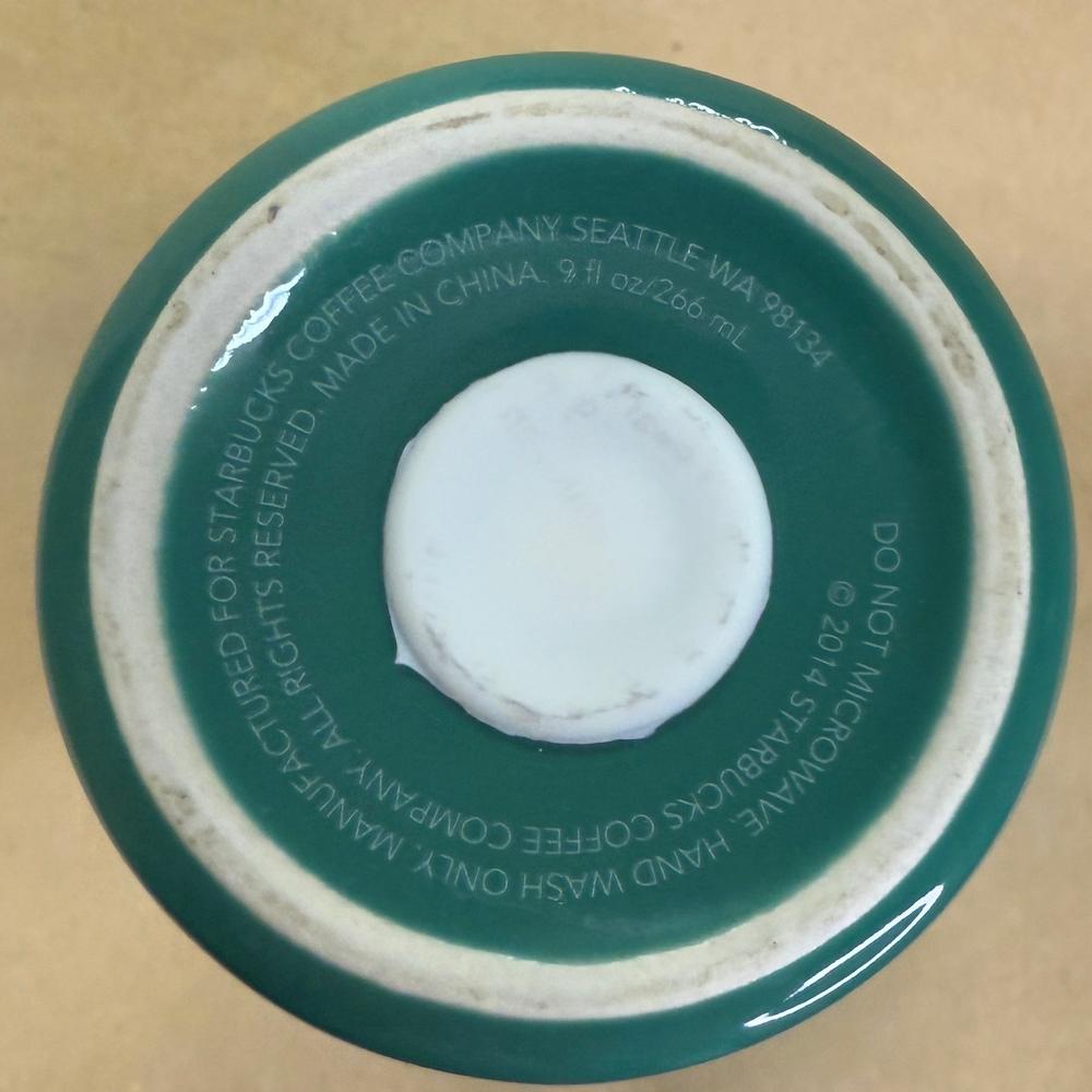 Starbucks Let There Be Bright Green Holiday Tumbler-2014