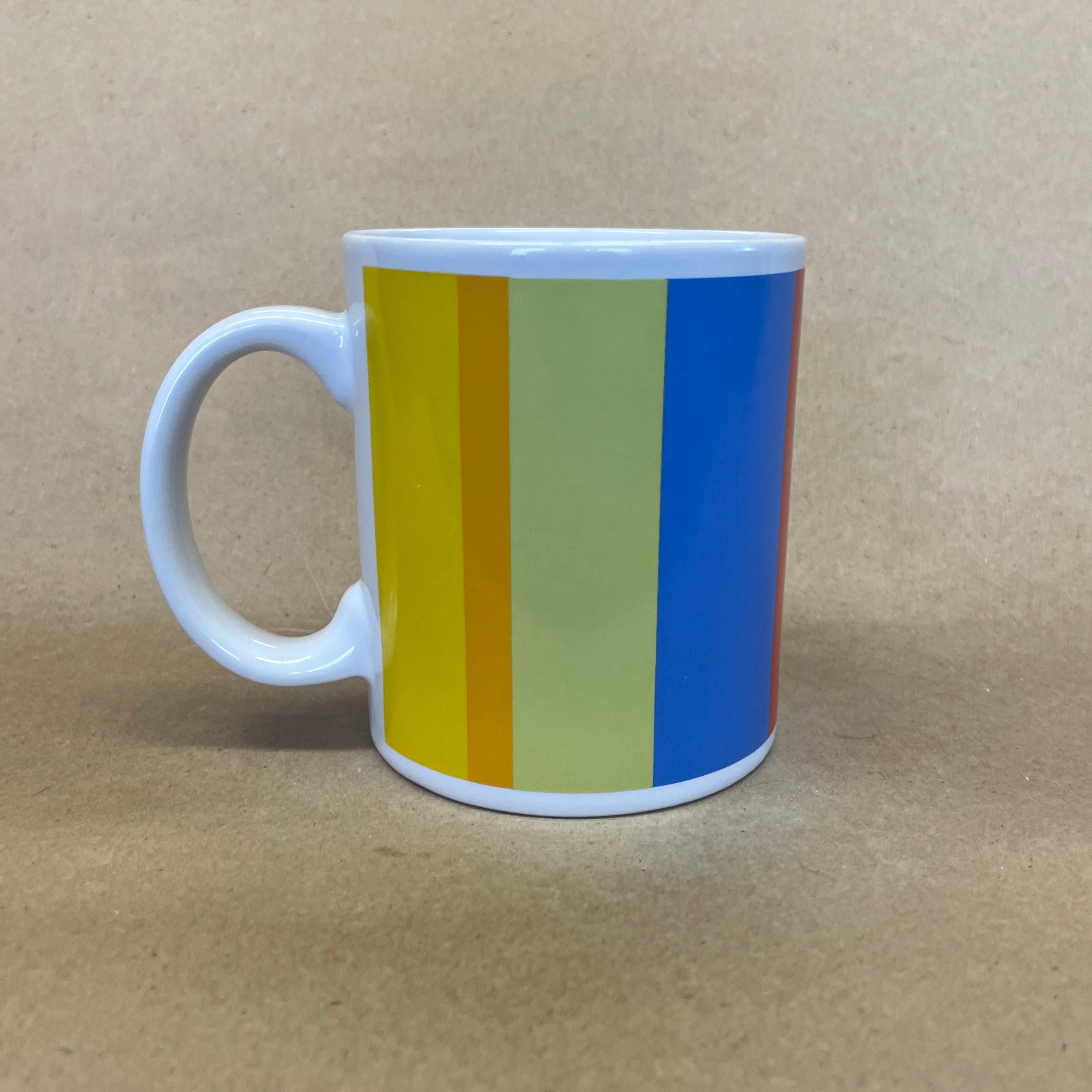 McDonald's Colorful Stripe Mug