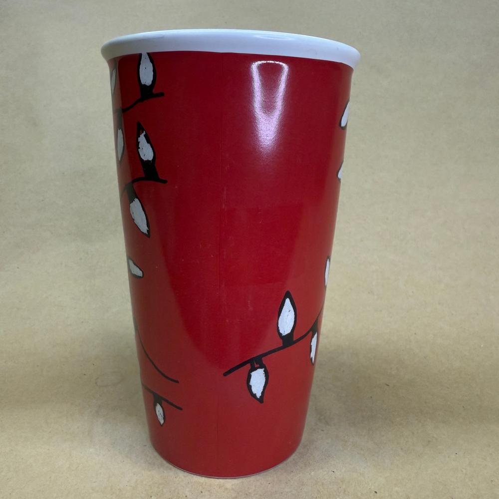 Starbucks Christmas Lights with Green Siren Tumbler-2016