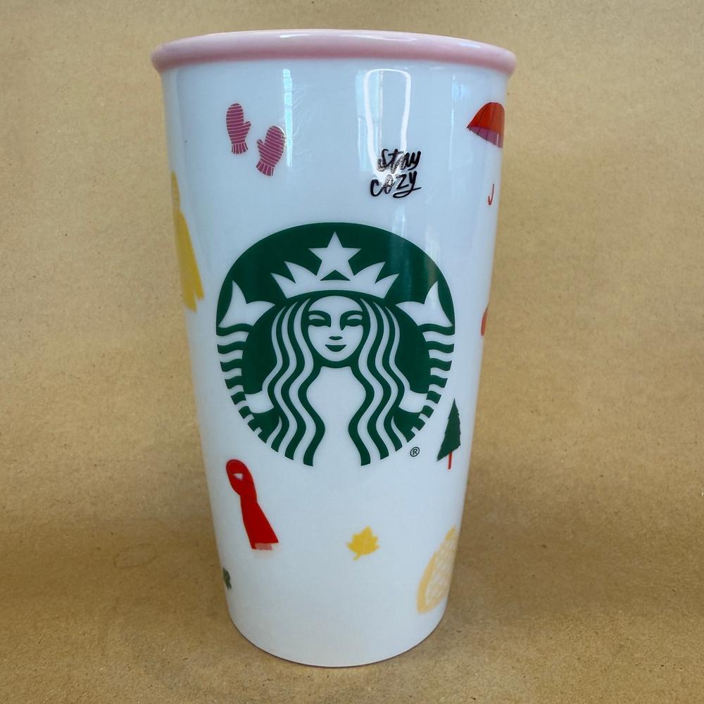 Starbucks Ban.do Stay Cozy Ceramic Tumbler