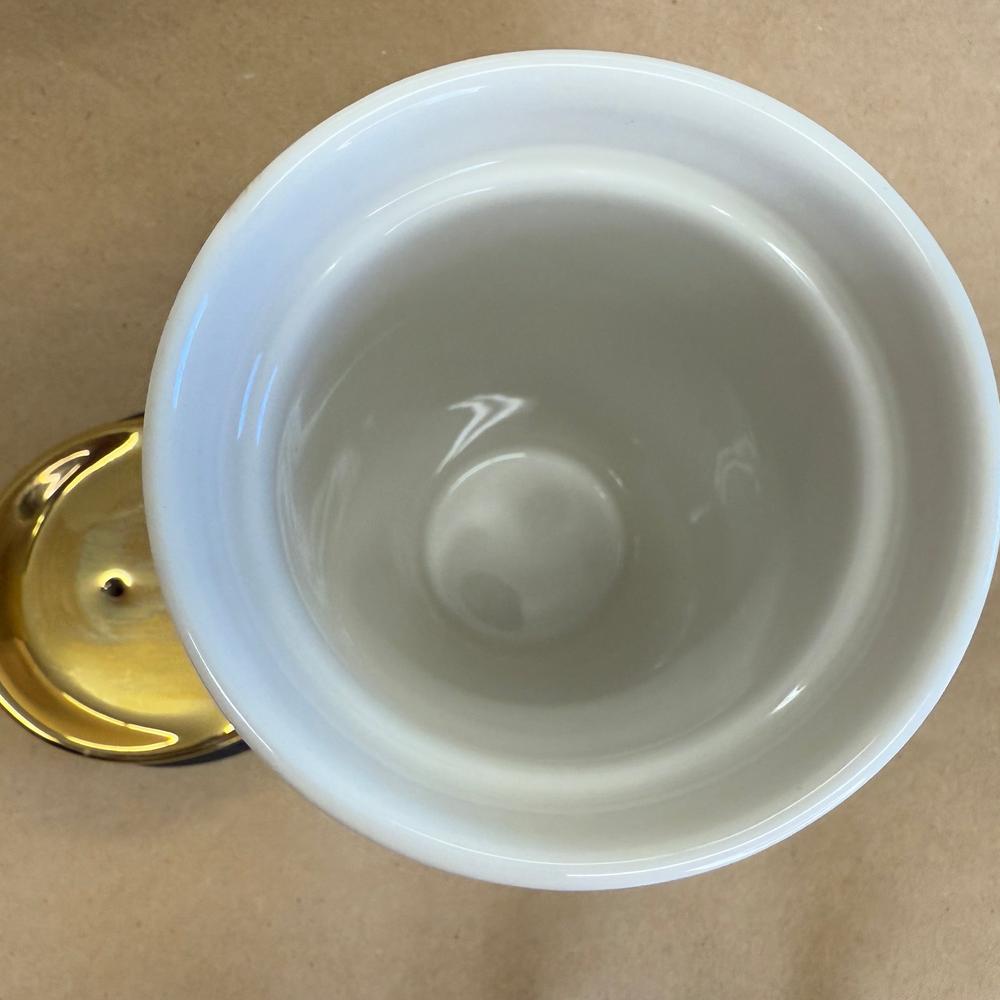 Starbucks Gold Dot Matte White Textured Tumbler-2015