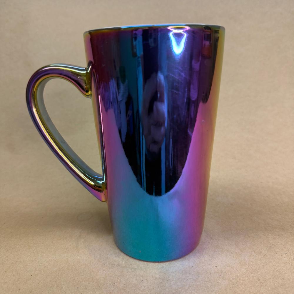 Starbucks Iridescent Rainbow/Oil Slick Tall Mug-2022