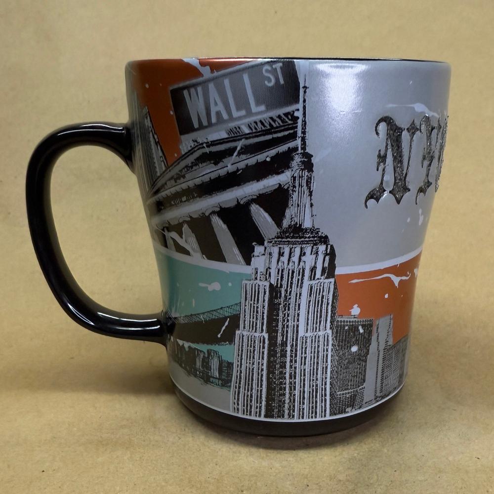 Americaware Embossed New York Tourist Sites Relief Mug-2014