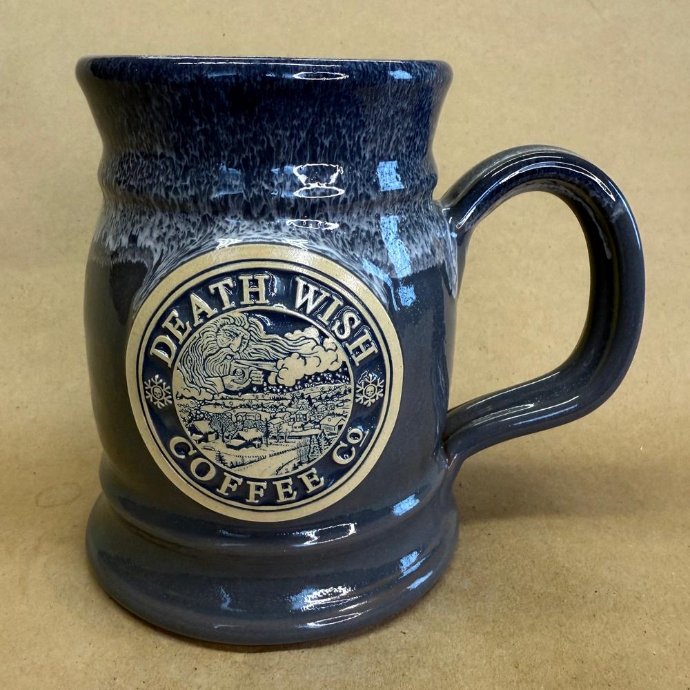 Death Wish Coffee Old Man Winter Deneen Pottery Mug-2017 #3935/5000